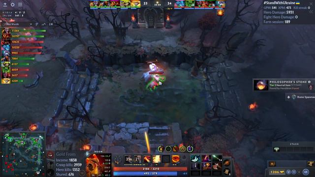 ⭐ New Patch 7.35c Doom 15+ Kills! Offlane Gameplay 7.35c - Dota 2 Top MMR смотреть онлайн