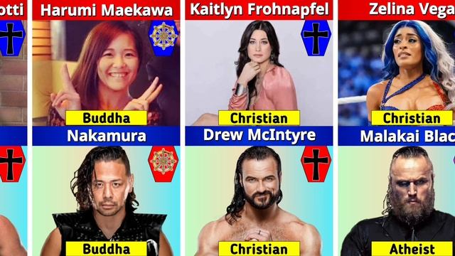 Religion Comparison: WWE Wrestlers and Their Wives смотреть онлайн