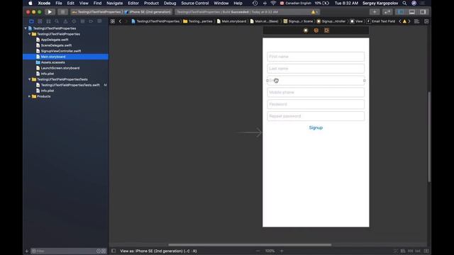 Unit Testing UITextField(s). Keyboard Type. смотреть онлайн