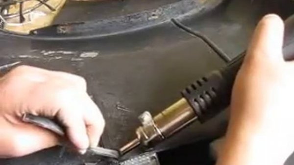 Сварка пластика паяльной станцией , первые шаги