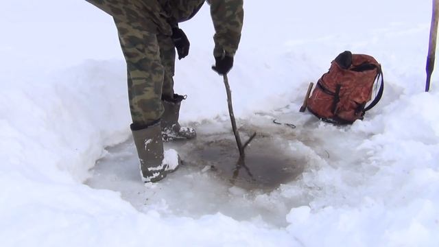 Как проще всего намыть (добыть) мотыля зимой смотреть онлайн