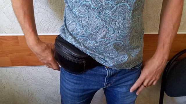 Мини сумка на ремень из кожи ручная работа DIY смотреть онлайн