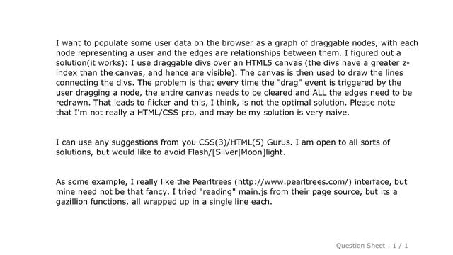 HTML : Building a graph with draggable nodes смотреть онлайн