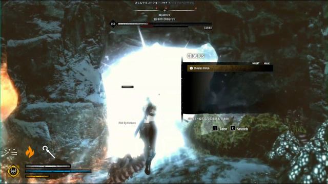 Skyrim SE - (Colorful Magic) Queen Chaurus (Boss Battle) смотреть онлайн