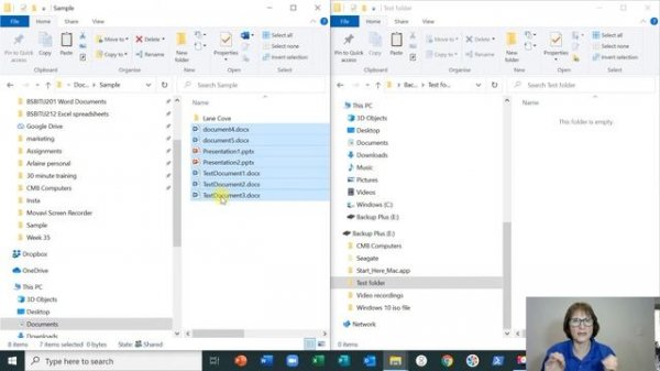 Copy files from folder to folder