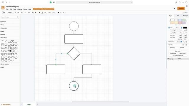 How To Make A Flowchart On Diagrams.net - Free Software Demonstration
