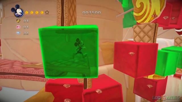 Castle of Illusion: Starring Mickey Mouse PS3 PSN Walkthrough HD 720P - The Library - Act 1 смотреть онлайн