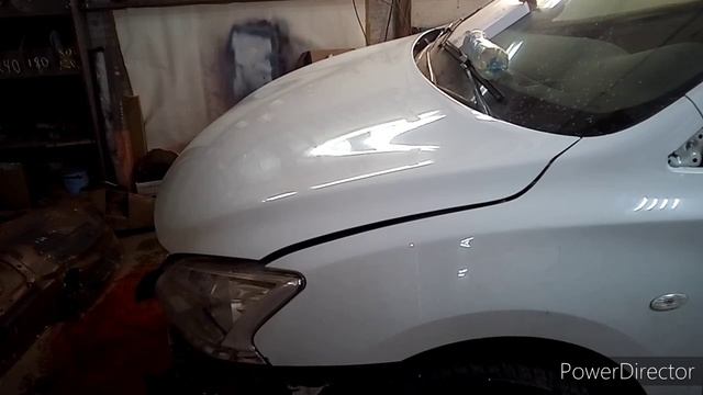 Ниссан Сентра. Nissan Sentra.Финиш по окраске. смотреть онлайн