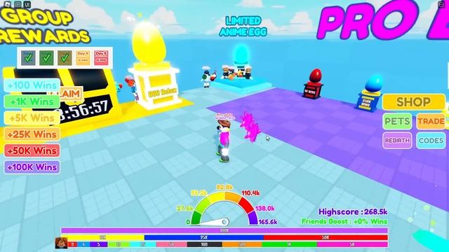 САМЫЙ ЧИТЕРСКИЙ ТРЕЙД В RACE CLICKER В РОБЛОКС! ROBLOX смотреть онлайн