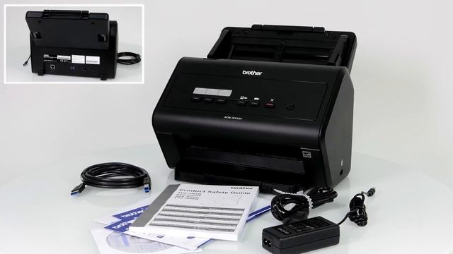 Brother ADS-2400N: недорогой документ-сканер с хорошей производительностью смотреть онлайн