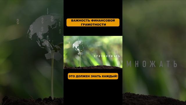 Важность финансовой грамотности. Это нужно знать каждому! #shorts #инвестиции смотреть онлайн