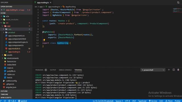 Part-3 | How to add routing in angular 9 from scratch| Complete Project in Angular 9 смотреть онлайн