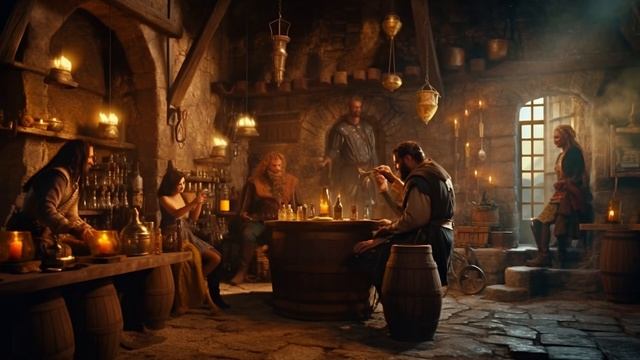 Medieval Fantasy Tavern Music Instrumental And Medieval Inn Music, Folk Music - Relaxation Music