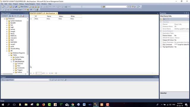How to create New Table in sql server смотреть онлайн