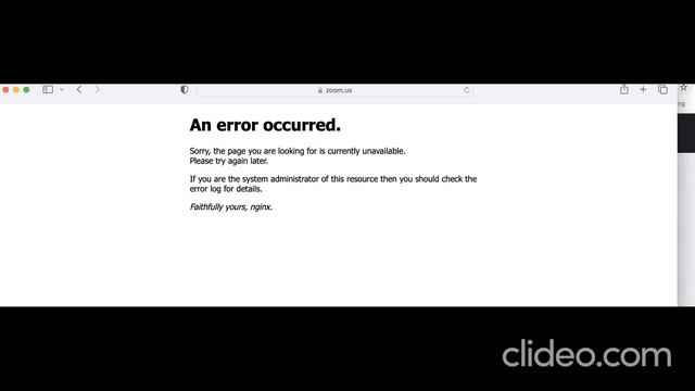Zoom is currently down | Sorry, the page you are looking for is currently unavailable. смотреть онлайн