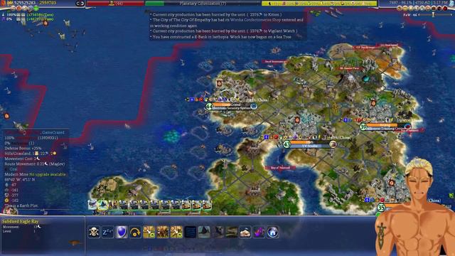 The Space Age Is Now! ~~ Let's Play Civilization IV: Caveman 2 Cosmos! Neander Khan! CCXXIV смотреть онлайн