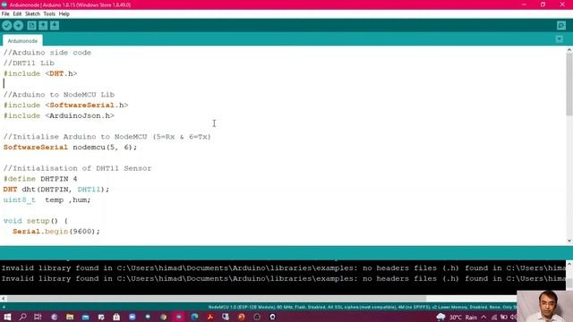 How to Develop IoT Application Using Arduino , NodeMCU(ESP8266),ThingSpeak and Sensor-Lecture 9. смотреть онлайн