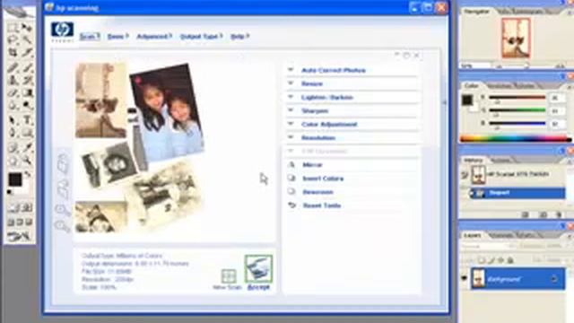 Xử lý ảnh - Scan ảnh máy scan hp смотреть онлайн