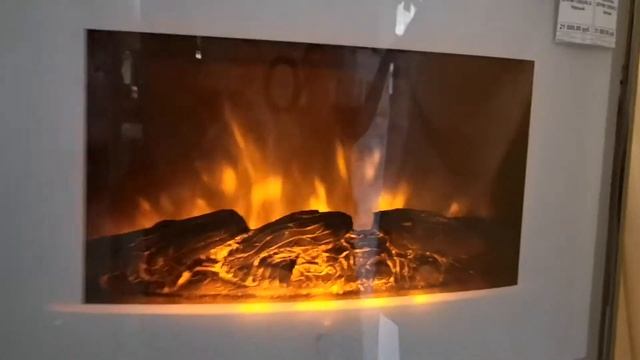 Невероятно красивый настенный камин! смотреть онлайн