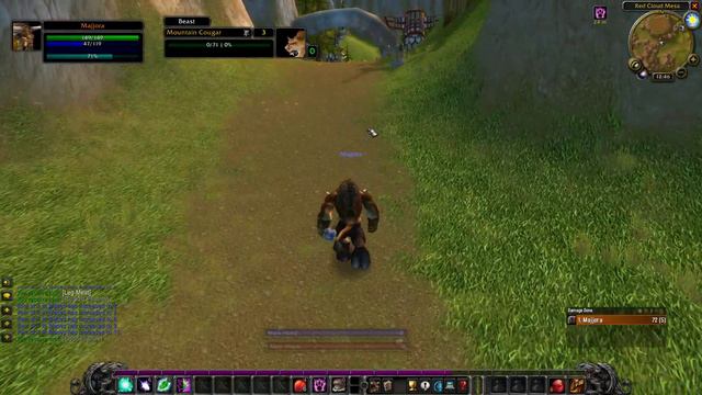 WoW Classic Hardcore Tauren Druid / lvl 5-6 (dead = game over) смотреть онлайн