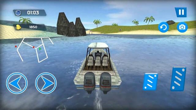 Crime Police Boat Chase Mission Android Games смотреть онлайн