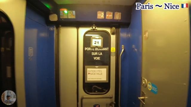パリから✨おフランスの寝台特急✨「Intercités??」で行くニース??は刺激的✨パリから2100km(ほぼ)日帰りの旅（南仏ニース編）- その1. 片道12時間も気づけばあっという間だった смотреть онлайн