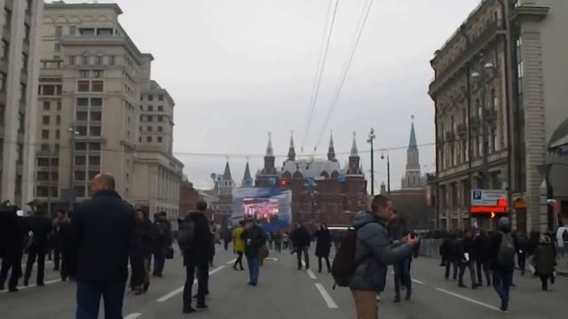 Шествие на День Народного Единства. 04.11.2015. смотреть онлайн