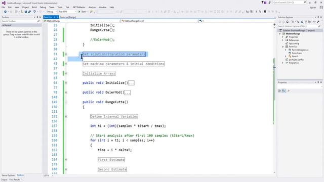 Power System Stability in C# Part 3: Runge-Kutta Solver in C# смотреть онлайн