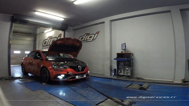 Renault Megane 4 RS 280cv EDC Reprogrammation Moteur @ 303cv Digiservices Paris 77 Dyno смотреть онлайн