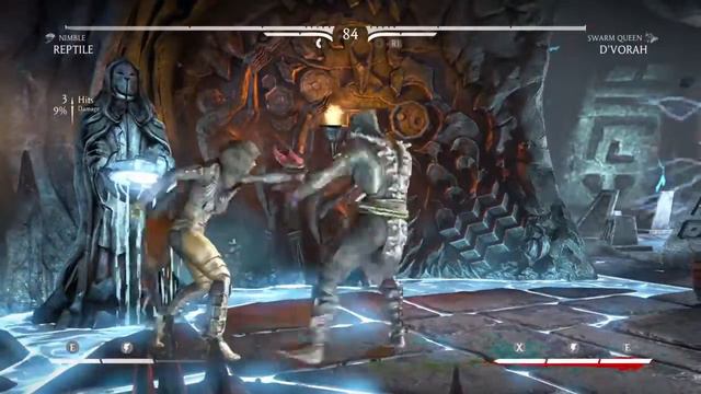 Mortal Kombat X Reptile VS Devorah смотреть онлайн