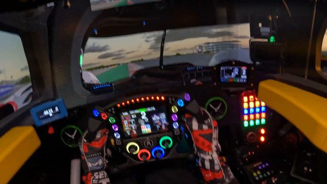 Onboard: Acura ARX-06 on Portimao in Iracing in realistic Hypercar Sim смотреть онлайн