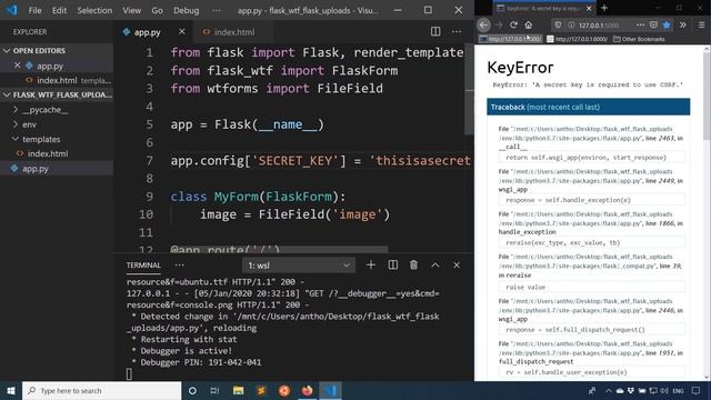 Using Flask-WTF With Flask-Uploads смотреть онлайн
