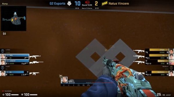 CS:GO POV Demo G2 NiKo (32/16) vs NaVi (de_nuke) @ BLAST Premier Spring Groups 2023