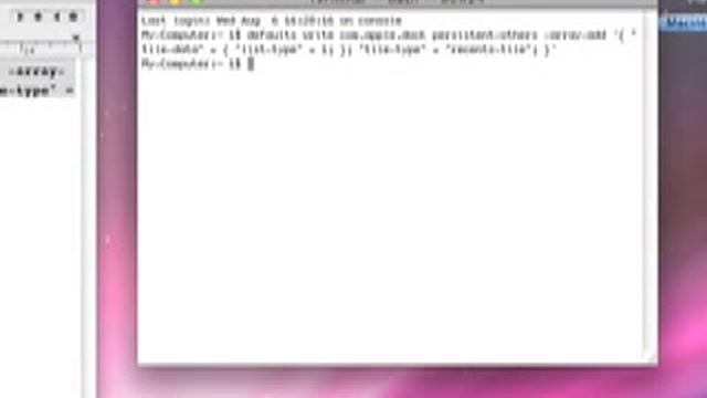 How To Add A Recents Stack In Leopard смотреть онлайн