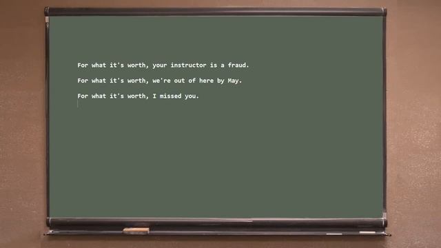 Как переводится "For what it's worth?" Что значит эта английская поговорка? смотреть онлайн