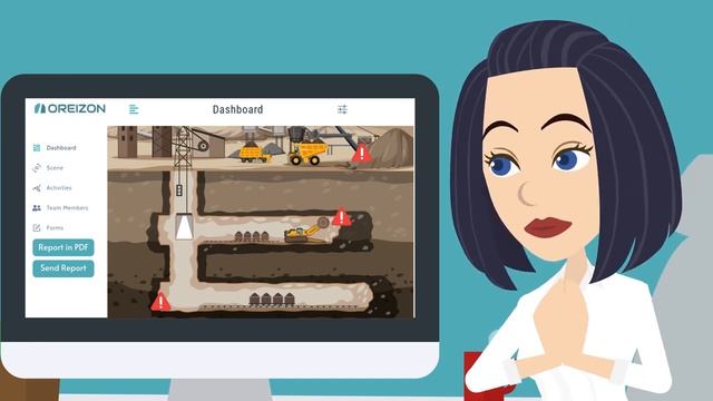 Oreizon - 3D Mining Visualization App - https://oreizon.com/ смотреть онлайн