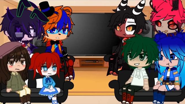 Fandoms React to Little Misfortune || Gacha club || 1/9 || S1 E1 смотреть онлайн