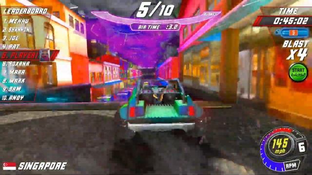 Cruis'n Blast by Raw Thrills - Singapore [Direct Capture] смотреть онлайн