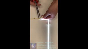 Лайфхак. Как изогнуть светодиодную ленту.