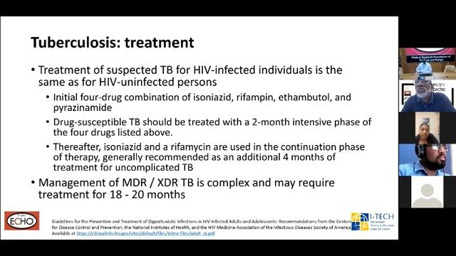 S35 OPPORTUNISTIC INFECTIONS 3 Tuberculosis Part 2 смотреть онлайн