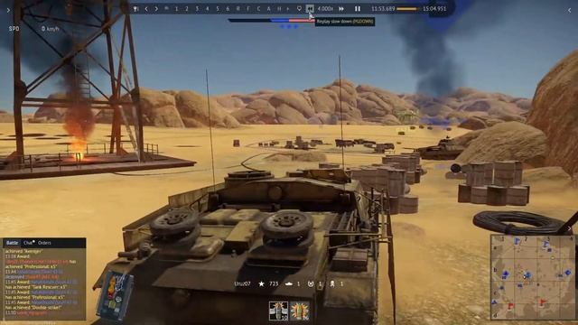 Replay of my Survived Stuh 42 G and kills 2 in Realistic Tank Battle смотреть онлайн