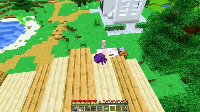 Minecraft But I’m The CUTEST SPIDER! смотреть онлайн