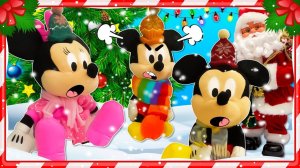 Семья Маусов – Санта существует! Видео про игрушки для детей Микки Маус на русском языке