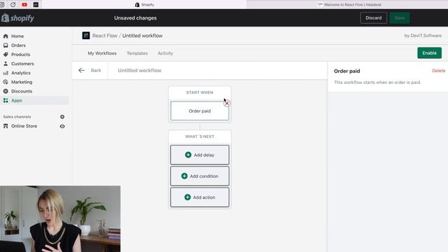 Welcome to React Flow: automate your business on Shopify смотреть онлайн