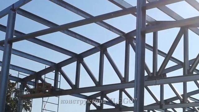 Монтаж Здания ЛСТК М-Завод® смотреть онлайн