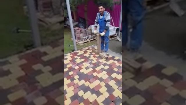 Армянская мозаика из брусчатки смотреть онлайн