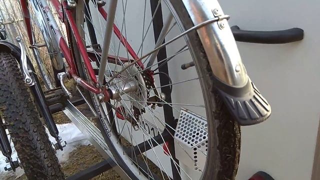 Велобагажник на караван, самодельный смотреть онлайн