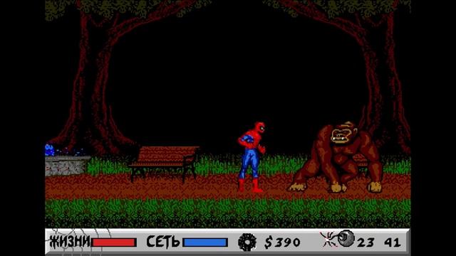 Spider-Man Vs. The Kingpin - Человек-паук против Кингпина (Sega) Полное прохождение Full HD 1080p
