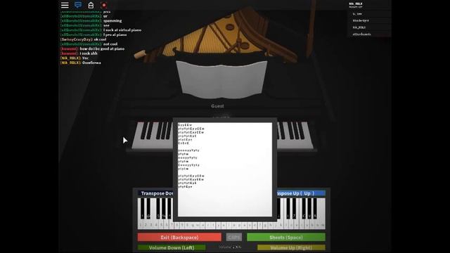 *Камила Каббэло - Хавана*Роблокс Пианино(Легкая Версия) смотреть онлайн
