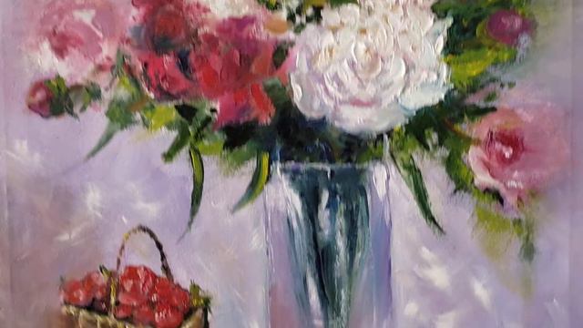 Летние пионы-Натюрморт смотреть онлайн